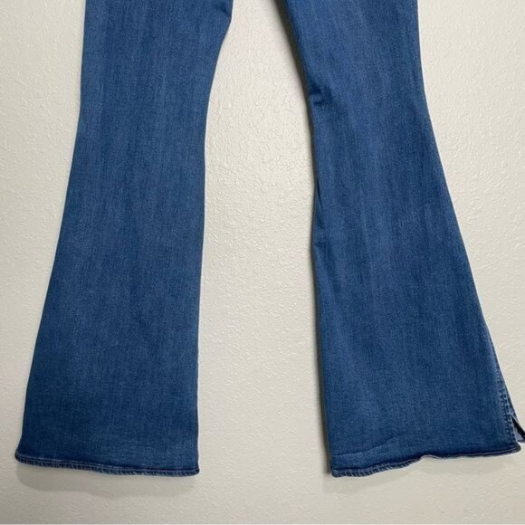 Articles of Society Bridgette Flared split Jeans high rise 7 - Picture 11 of 14